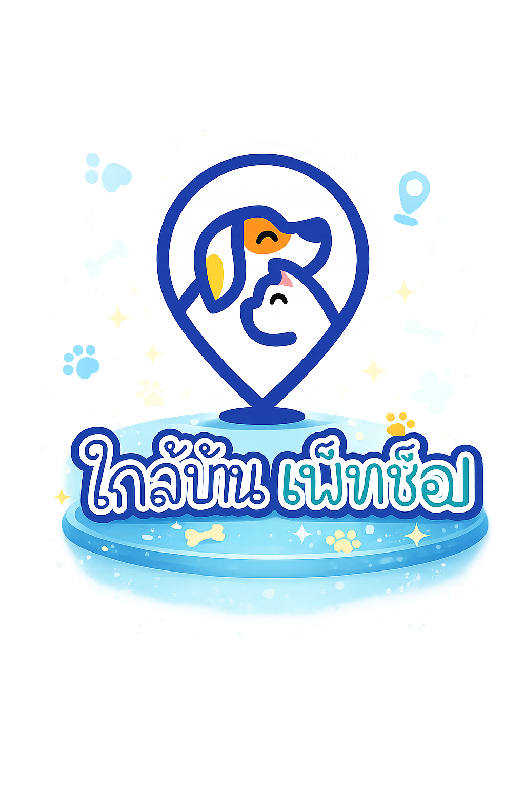 โลโก้ใกล้บ้าน เพ็ทช็อป