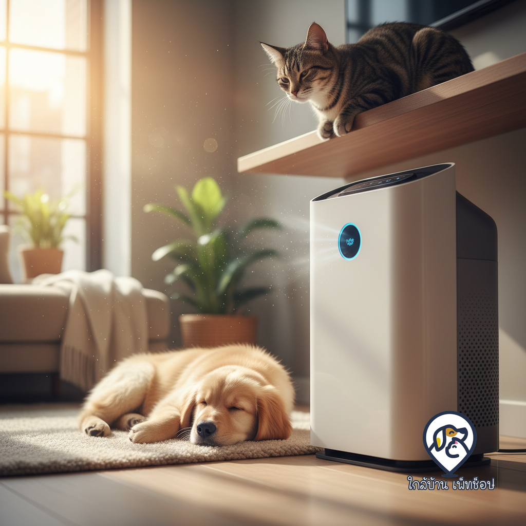 ฝุ่น PM2.5 ภัยร้ายที่มองไม่เห็น! ปกป้องสัตว์เลี้ยงแสนรักของคุณอย่างไร?