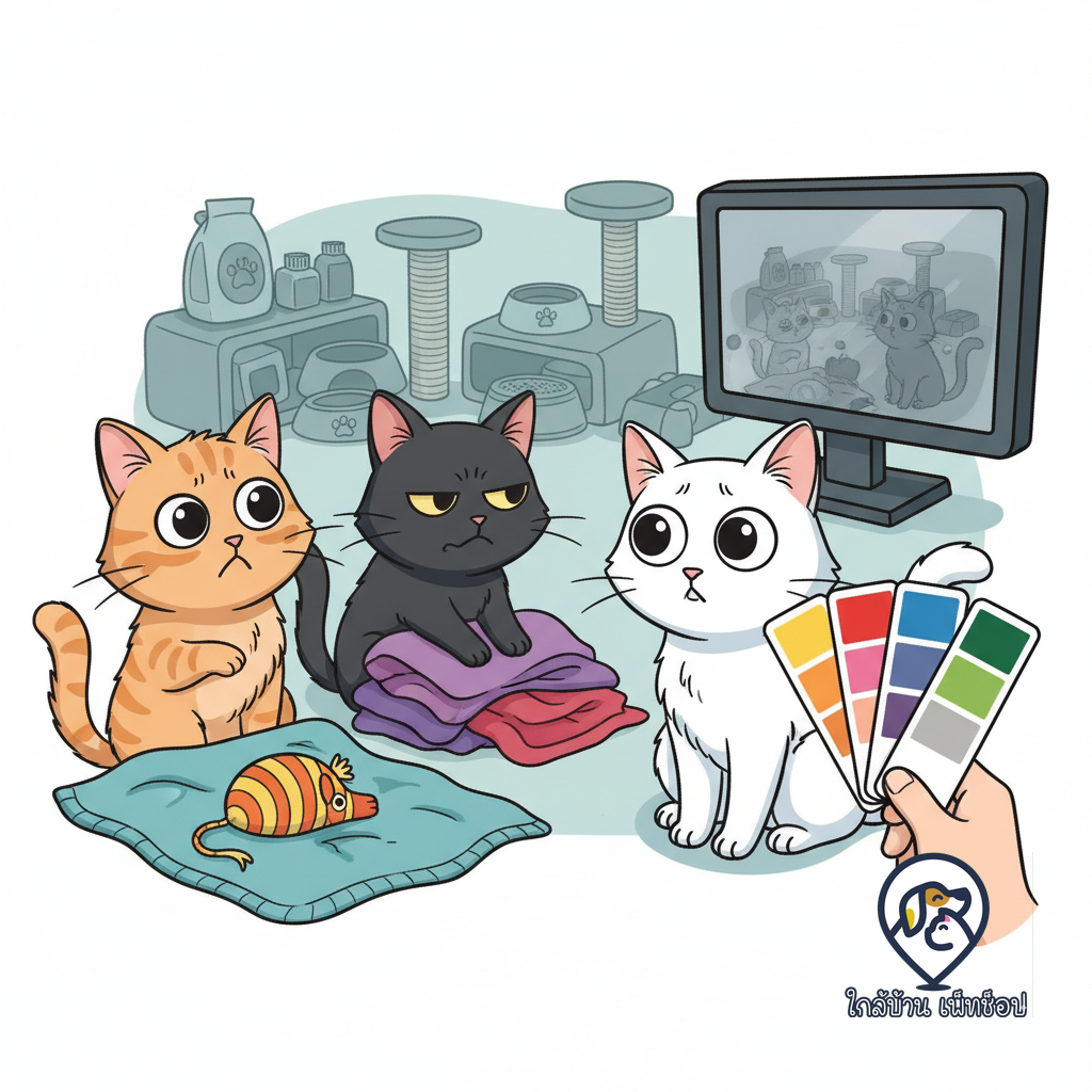 จริงเหรอนี่? สีที่น้องแมวไม่ชอบ... มีอยู่จริง!