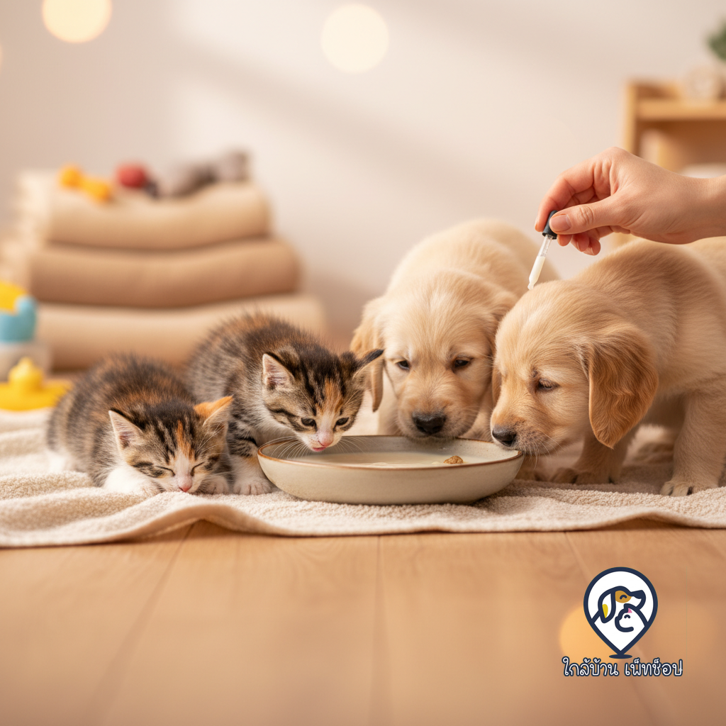 ไขข้อสงสัย! ลูกหมา ลูกแมว หย่านมตอนไหนดีที่สุด?